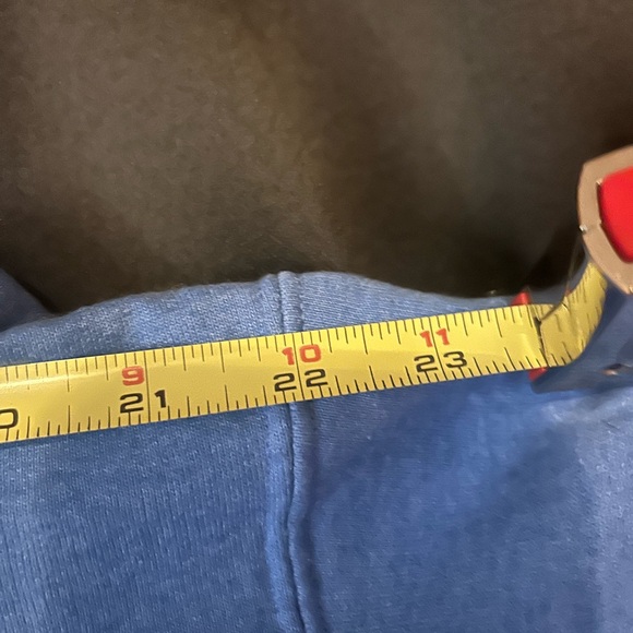 Blue Hoodie with Colorado Flag Patch - Picture 7 of 7